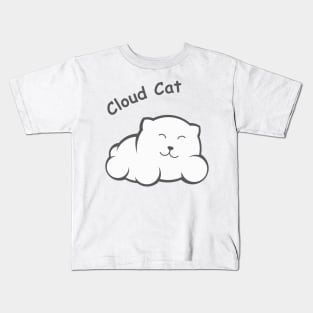 cloud cat Kids T-Shirt